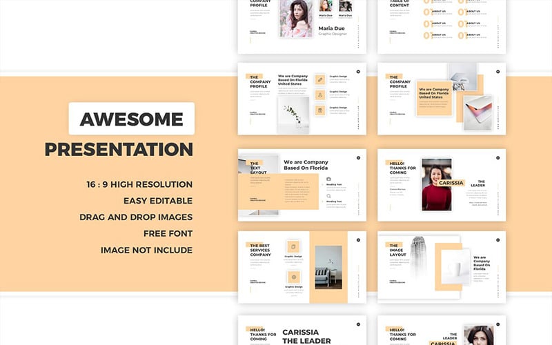 awesome powerpoint template original