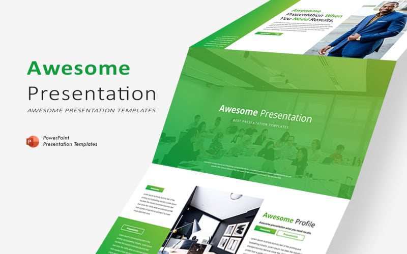 awesome presentation powerpoint template original