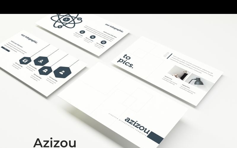azizou powerpoint template original