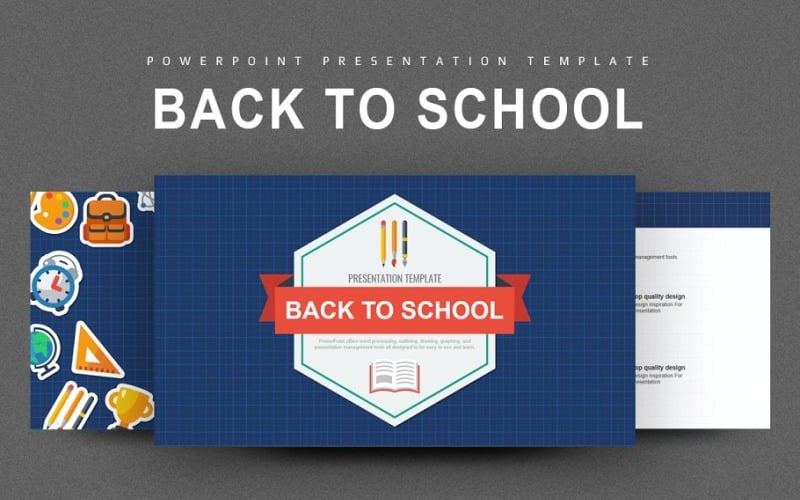 back to school powerpoint template original