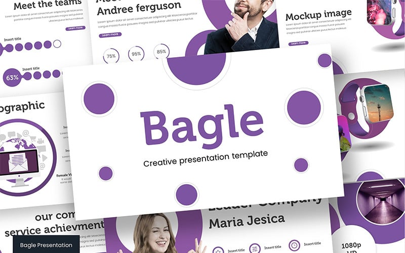 bagle powerpoint template original