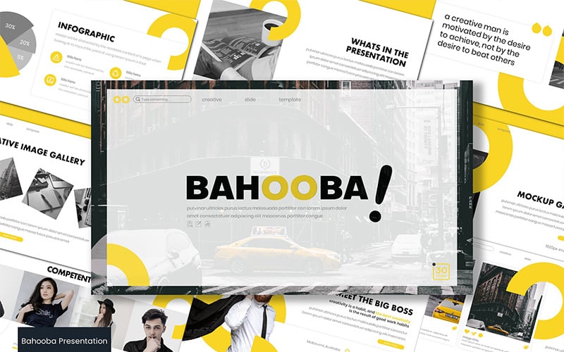 bahooba powerpoint template original