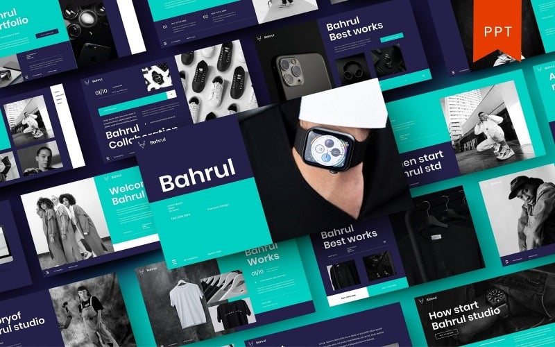 bahrul business powerpoint template original