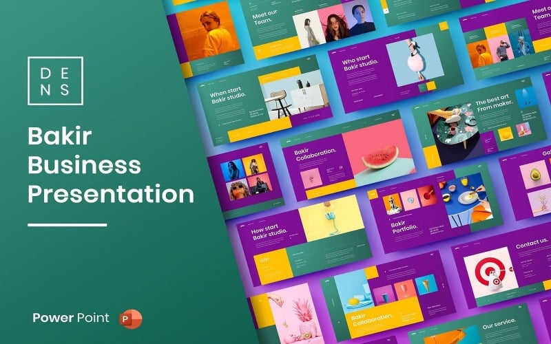 bakir business powerpoint template original