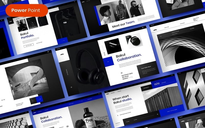 bakul busines powerpoint template original