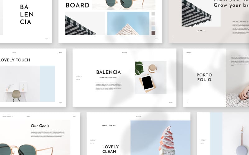 balencia powerpoint template original
