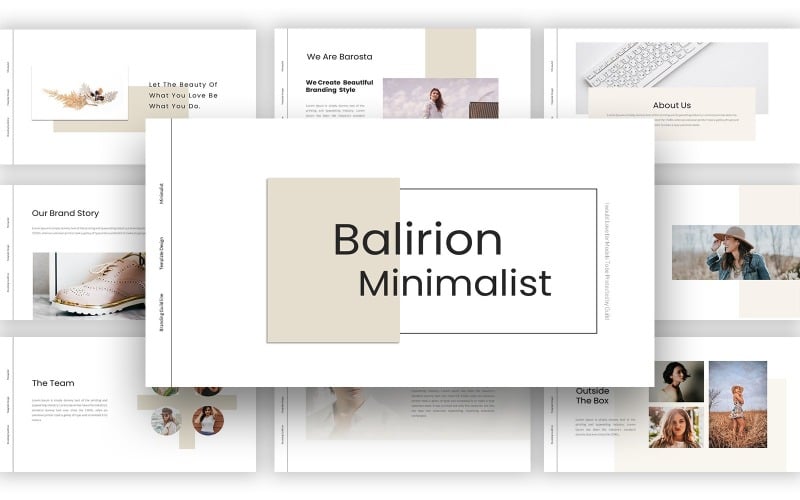 balirion brand guideline powerpoint template original