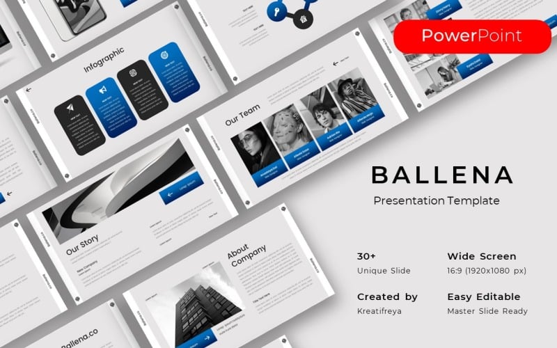 ballena business powerpoint template original