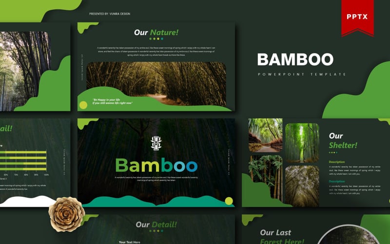 bamboo powerpoint template original