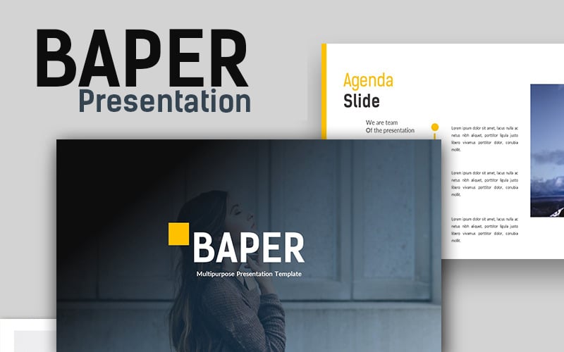 baper creative powerpoint template original