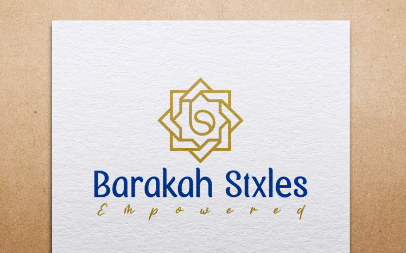barakah exclussive logo template original