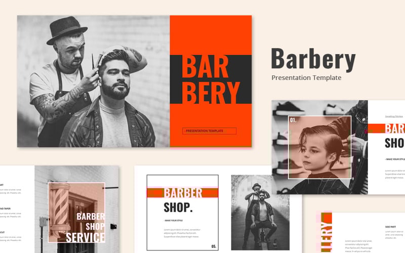 barbery barbershop powerpoint original