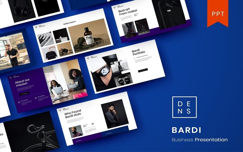 bardi busines powerpoint template original