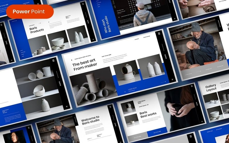 baris busines powerpoint template original