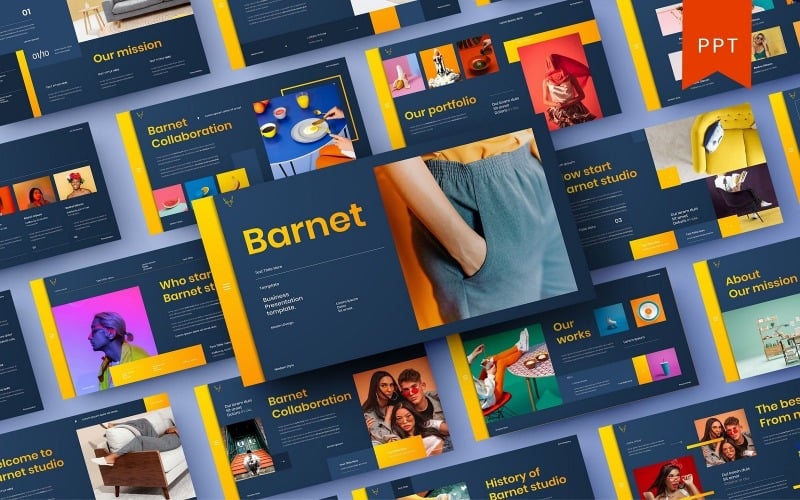 barnet business keynote template original