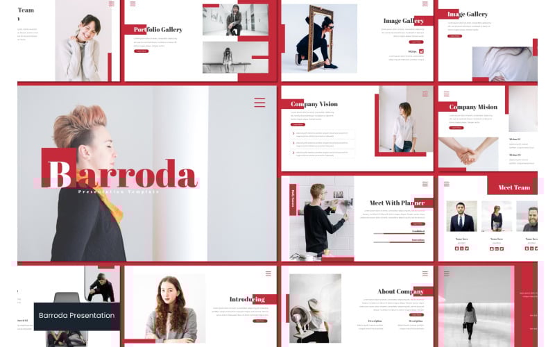 barroda powerpoint template original