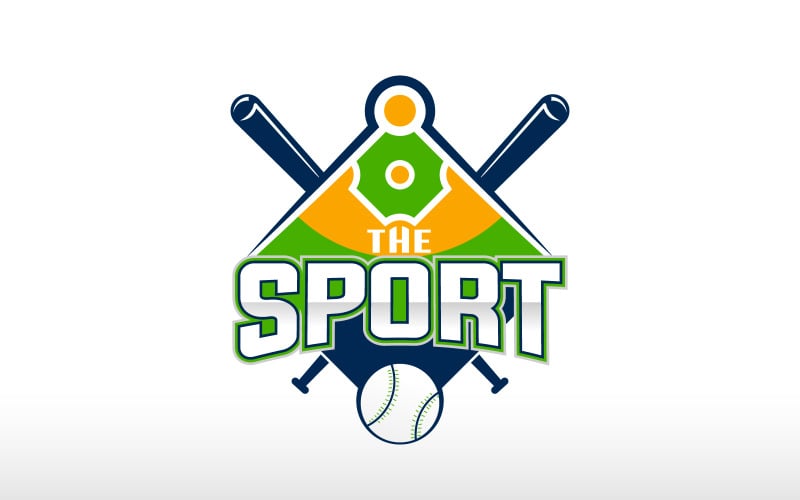 baseball sports club logo design original