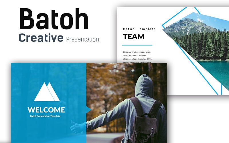 batoh modern powerpoint template original