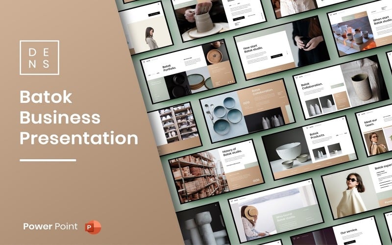 batok business powerpoint template original