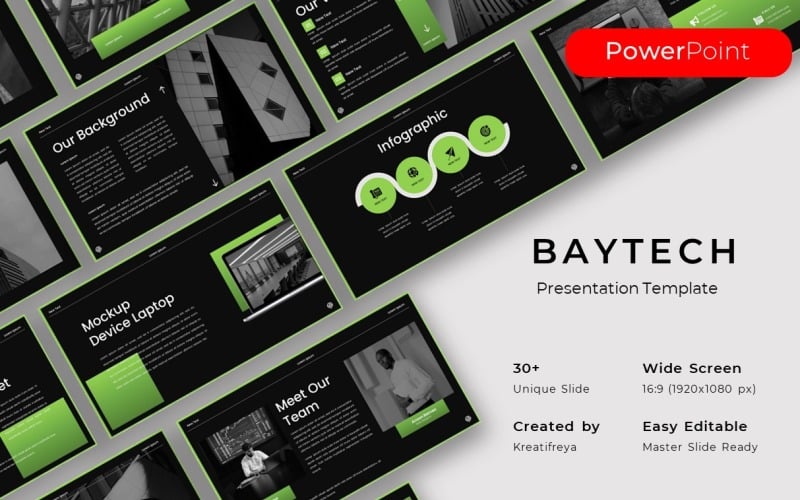 baytech powerpoint business template original