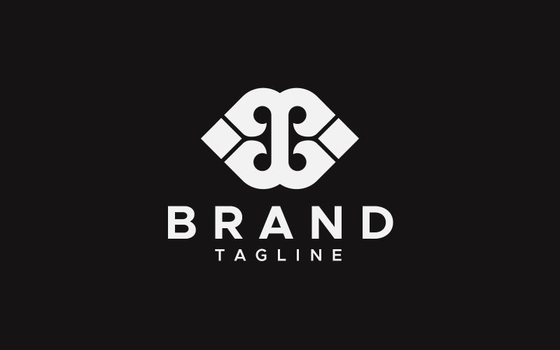 bb letter symbol logo design template original