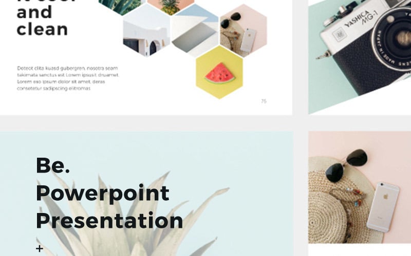 be presentation photos bonus powerpoint template original