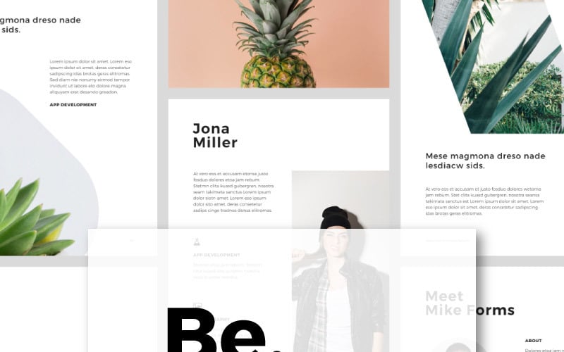 be vertical powerpoint template original