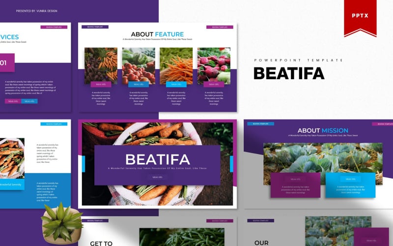 beatifa powerpoint template original