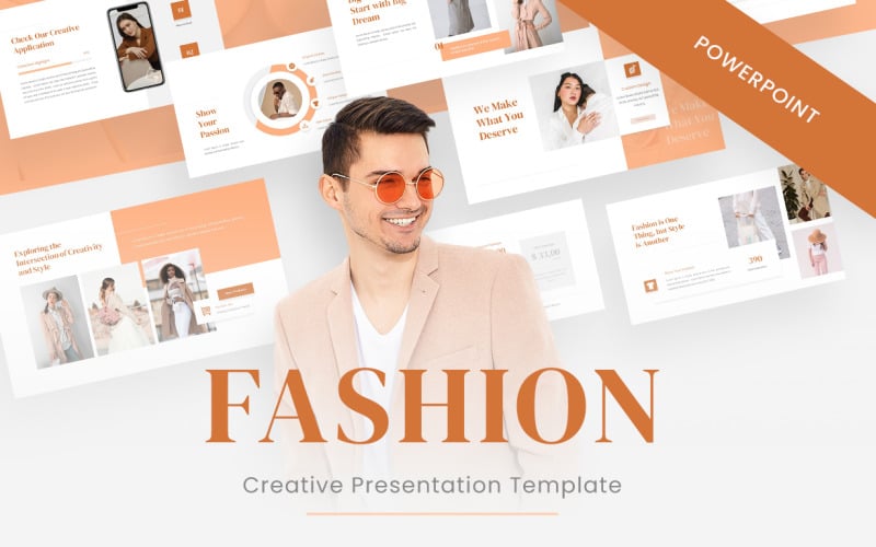 beaue fashion powerpoint template original