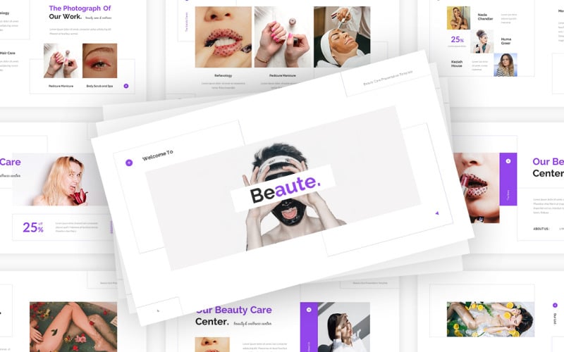 beaute beauty care powerpoint original