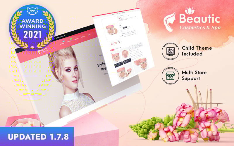beautic cosmetics amp spa multipurpose responsive prestashop theme original
