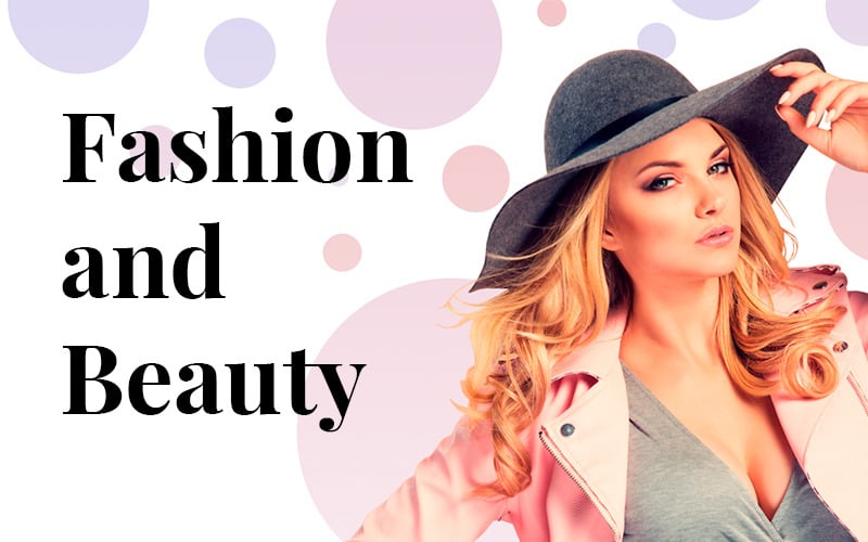 beauty and fashion powerpoint template original