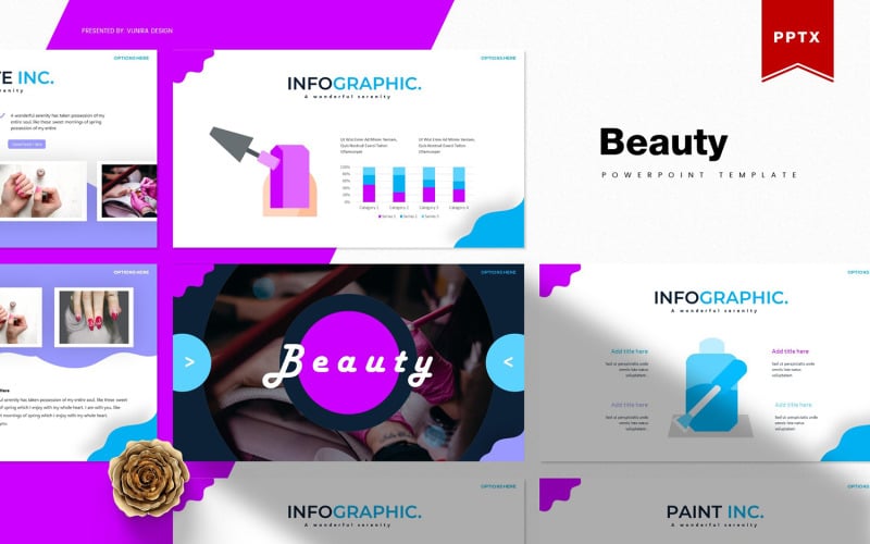 beauty powerpoint template original