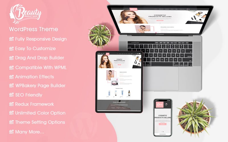 beauty product shop woocommerce theme original