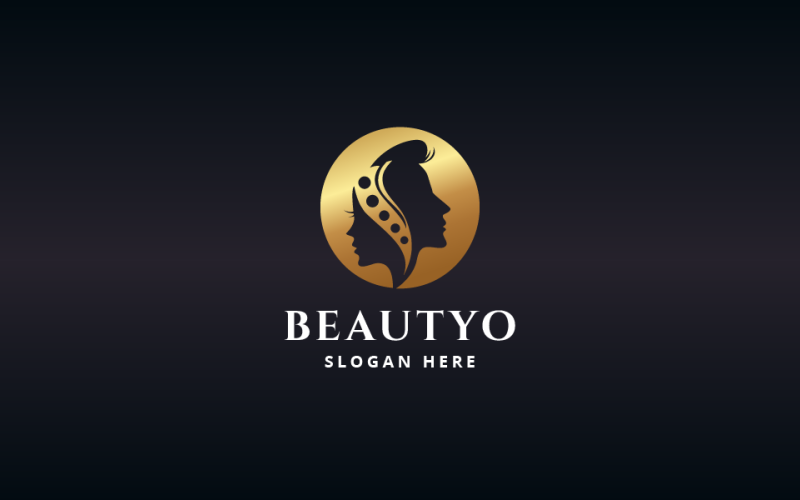 beauty women and man logo original
