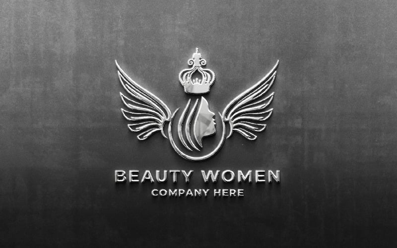 beauty women logo pro template original