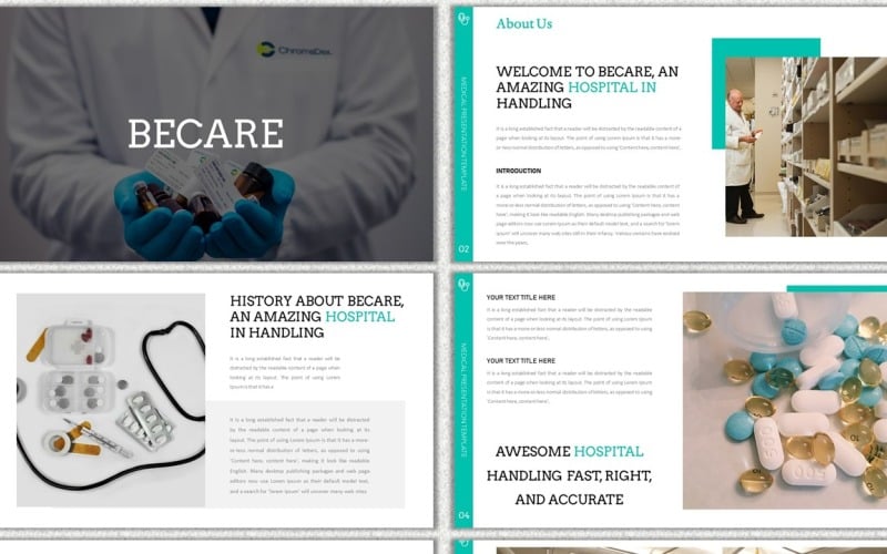 becare powerpoint template original
