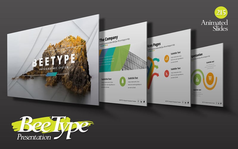 beetype corporate business presentation powerpoint template original