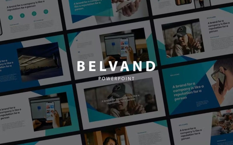 belvand corporate powerpoint template original