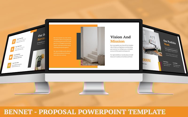 bennet proposal powerpoint template original
