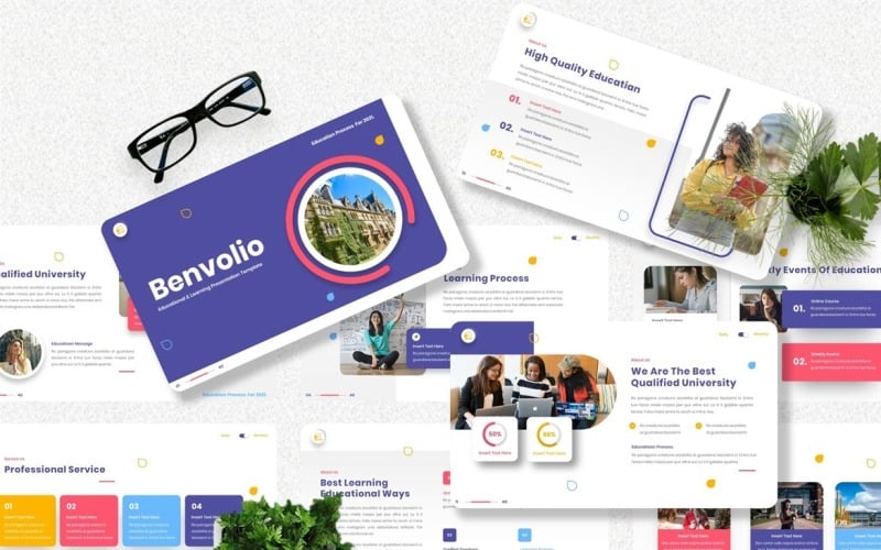 benvolio university powerpoint template original