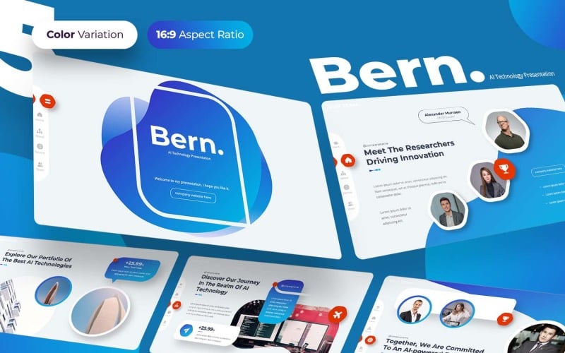 bern modern ai technology powerpoint original