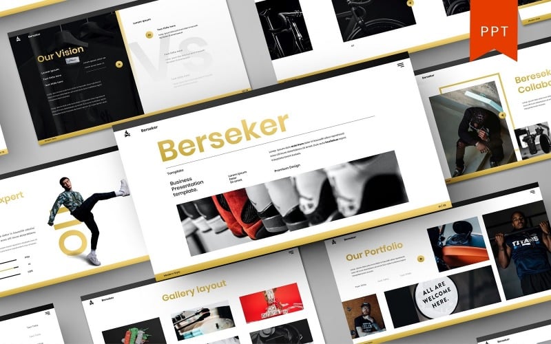 berseker business powerpoint template original