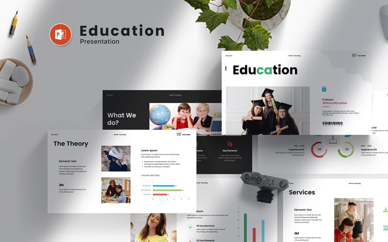 best education presentation layout original