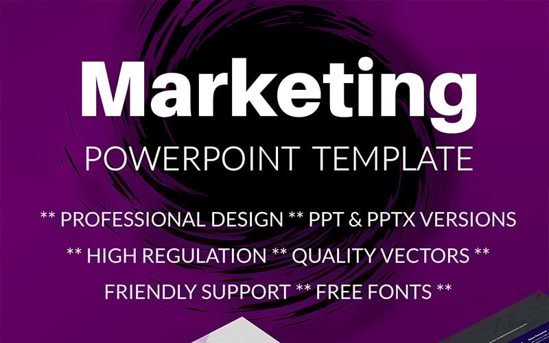 best marketing powerpoint template original