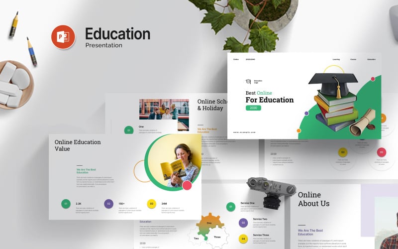 best online education presentation template original