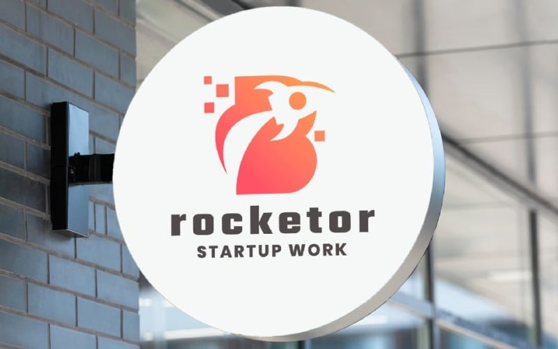 best rocketor letter b logo original