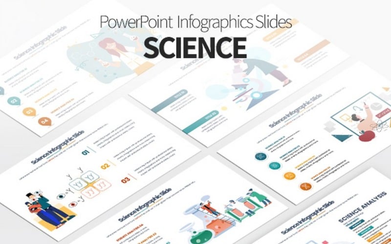 best science powerpoint infographics slides original