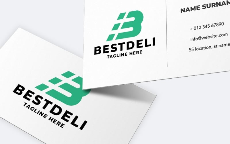 bestdeli letter b pro logo template original
