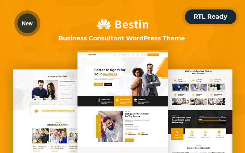 bestin responsive business wordpress theme original
